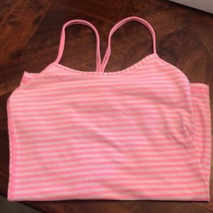 Lululemon Power Y Tank Pink Sz 4